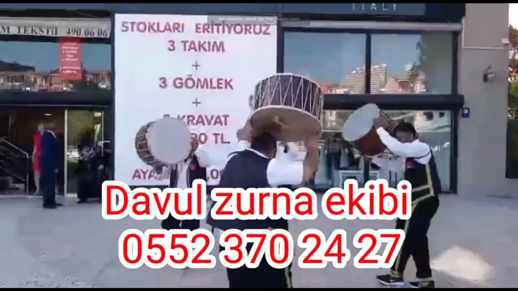 Kemalpaşa Davulcu Kiralama