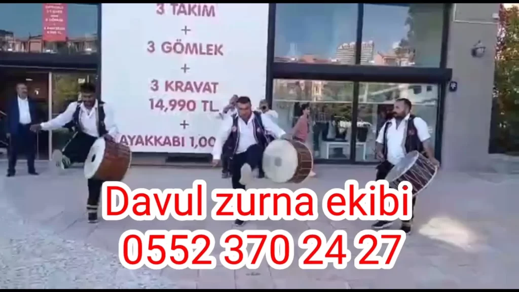 Davul Zurna İle Bayrak Kaldırma Töresi - Ankara Yöresi